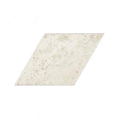 Cerdomus Pietra D Assisi Romboid 5 Inch Bianco Tile & Stone