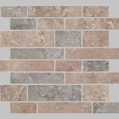 Cerdomus Sarayi Mosaic 12.8 X 12.8 Fascia Mix Scuro Linty Tile & Stone