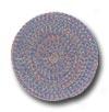 Colonial Mills, Inc. Adams 4 X 4 Round Fwderal Blue Mix Area Rugs