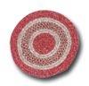 Colonial Mills, Inc. Jefferson 4 X 4 Round Red Streak Area Rugs