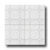 Congoleum Intrigue Zipstik - Tuxedo White Porcelain Vinyl Flooring