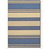 Couristan Five Seasons 4 X 5 South Padre Cream Blue Area Rugs