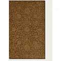 Couristan Jalore 5 X 8 Antiique Sarouk Brown Sienna Camel Area Rugs