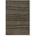 Couristan Kenya 9 X 13 Harmattan Blue Brown Area Rugs