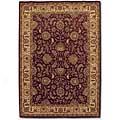 Couristan Orissa 8 X 11 Antique Ispaghan Burgundy Camel Area Rugs