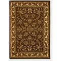 Couristan Orissa 8 X 11 Michen Brown Beige Area Rugs