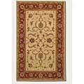 Couristan Persian Romances 8 X 11 Floral Malayer Rec Ivory Region Rugs