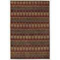 Couristan Pokhara 4 X 6 Symmetry Multi Color Area Rugs