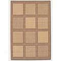 Couristan Recife 8 X 11 Summit Natural Cocoa Area Rugs