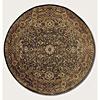 Couristan Shiraz 8 X 3 Round Perepedil Kuba Deep Olive Area Rugs