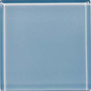 Crossville Brilkiante Glass 3 X 3 Blue Topaz Tile & Stone