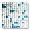 Crossville Illuminessence Water Crystal Mosaic Blends Grottto Clear - Cristal Clear - Sea Glass Clear Tile & Stone