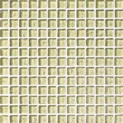 Crossville Illumiessence Water Crystal Mosaic Seafoam Clear Tile & Stone