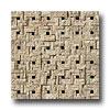 Crossville Labyrinth Split Mosaic Noce/black Tile & Stone