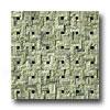 Crossville Labyrinth Split Mosaic Green/black Tile & Stone