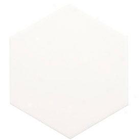 Crossville Savoy Hexagon 4 X 4 White Tile & Stone