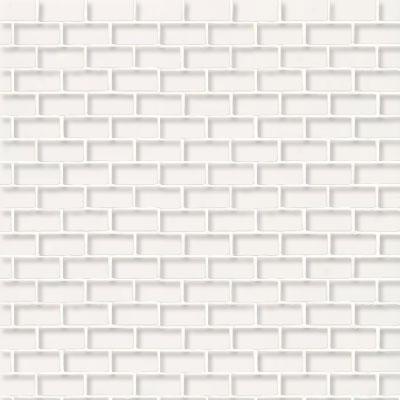 Crosville Savoy Running Bond Matte White Tile & Stone