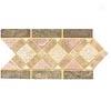 Crossville Tumbled Naturals Borders/corners Square Dance 6 3/4 X 12 3/4 Tile & Stone