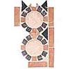 Crossville Tumbled Naturals Borders/corners Mayan Sun 6 1/2 X 11 1/4 Tile & Stone