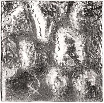 Crossville Venetian Silvery Leaf/gold Leaf Amber 3 X 3 Textured Silver Leaf Tile & Stone