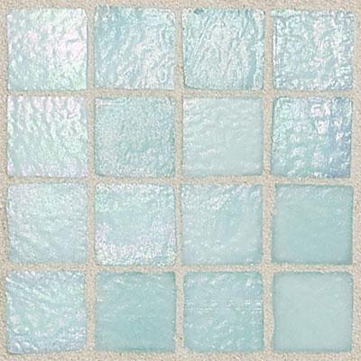 Daltile Egyptian Glass Mosaics 1 X 1 Iridescent Solid Oasis Tile & Stone