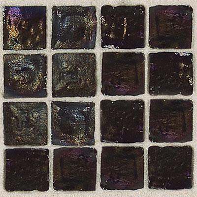 Daltile Egyptiian Glass Mosaics 2 X 2 Iridescent Solid Luxor Tile & Stone