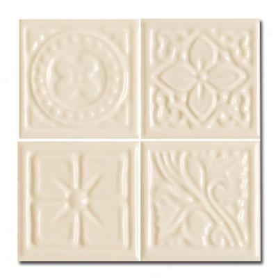 Daltile Fashion Accents Dots Almond Dot Floret Tile & Stone