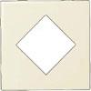 Daltile Fashion Accents Semi-gloss Inserts Diamond Almond 4 X 4 Tile & Stone