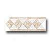 Daltile Fashion Accents Semi-gposs Witth Ocean Glass And Tumbled Stone White Travetine Tile & Stone