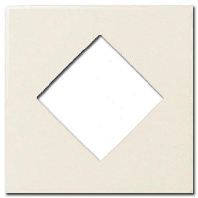 Daltile Fashion Accents Semi-gloss Inserts Diamond Almond 4 X 4 Tile & Stone