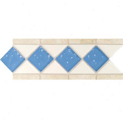 Daltile Fashion Accents Semi-gloss W/oceann Glass & Tumbled Stone Arctic White Lagoon Tile & Stone