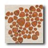 Daltile Glass Pebbles Mosaic Terra Cotta Tile & Stone