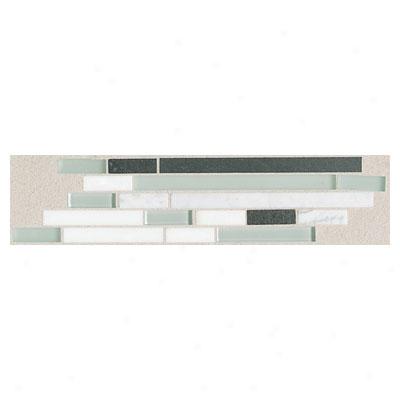 Daltile Innova Ceramic Borders Ice Lava Random Brick Border Tile & Stone