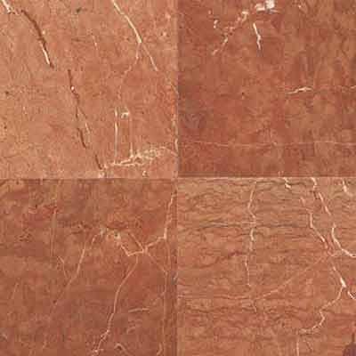 Datile Marble 18 X 18 X 5/8 Polished Rojo Alicante Tile & Stone