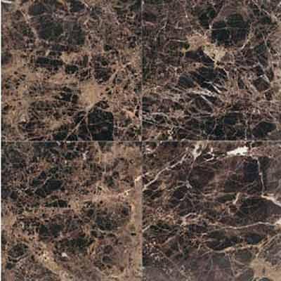 Daltile Marble 18 X 18 X 1/2 Polished Emperador Dark Tile & Stone