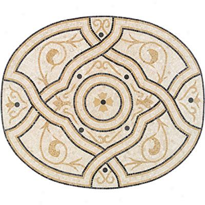 Daltile Medallions - Stone Medallions Catina Tumbled Tile & Stone