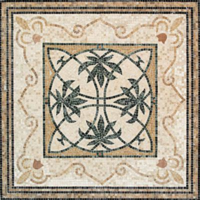 Daltile Medallions - Stone Medallions Oasis Tile & Stone