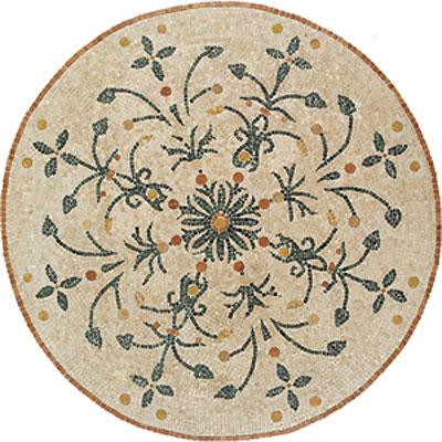 Daltile Mcallions - Stond Medallions Giardino Polished Tile & Stone