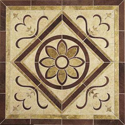 Daltile Medallions - Water Jet Medallions Floral 36 Tile & Stone