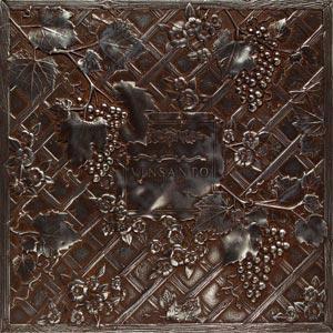 Daltile Metal Signatures Trellis Aged Iron Mural 12 X 12 Ms10 1212decob1p