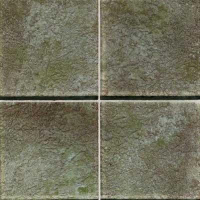 Dalile Molten Glass 4 1/4 X 4 1/4 Moss Tile & Stone