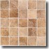 Daltile Portenza Mosaic Terra Di Siena Tumbled Tile & Adamant