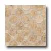 Daltile Salwrno Octagon Dot Mosaics Marrone Chiaro Tile & Stone