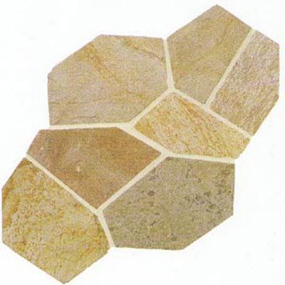 Daltile Slate Collection - PatternedF lagstone Golden Sun Tile & Stone