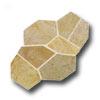 Daltile Slate Collectoon - Patterned Flagstone Golden Sun Tile & Stone