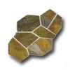 Daltile Sltae Collection - Patterned Flagstone Mongolian Spring Tile & Stone