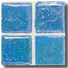 Daltile Sonterra Collection Mosaic Cancun Blue Iirdescent Tile & Stone