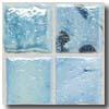 Daltile Sonterra Collection Mosaic Gossamery Blue Iridescent Tile & Stkne