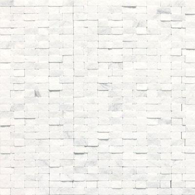 Daltile Stone A La Mod Mosaics Split Face Random Brick Joint - Contempo White Tile & Stone