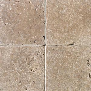 Daltile Tumbled Natural Stone 16 X 16 Antalya Gloomy Tile & Stone